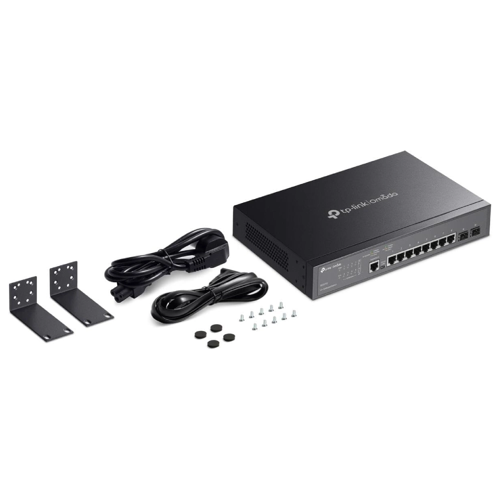 TP-Link Omada Access 8-Port Gigabit Switch with 2 SFP Slots (TL-SG3210) view 2